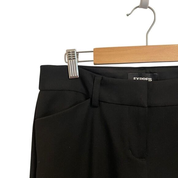 Express Black Barely Boot Low Rise Dress Pants Size 2P NWT - Picture 3 of 6